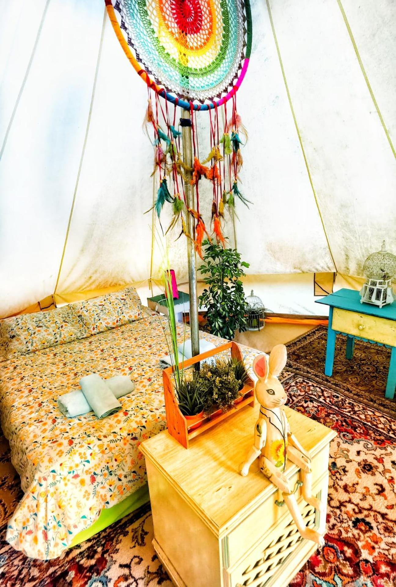 Bell Tent Lovers By Casa Das Artes ลุซเดตาวิรา ภายนอก รูปภาพ