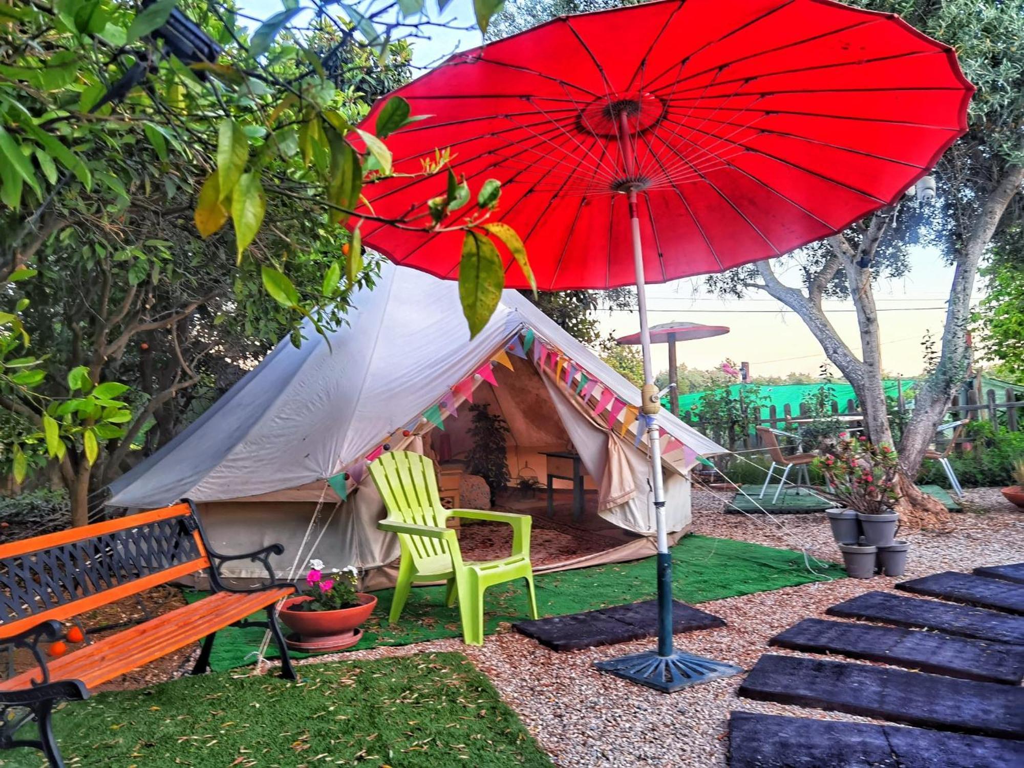 Bell Tent Lovers By Casa Das Artes ลุซเดตาวิรา ภายนอก รูปภาพ