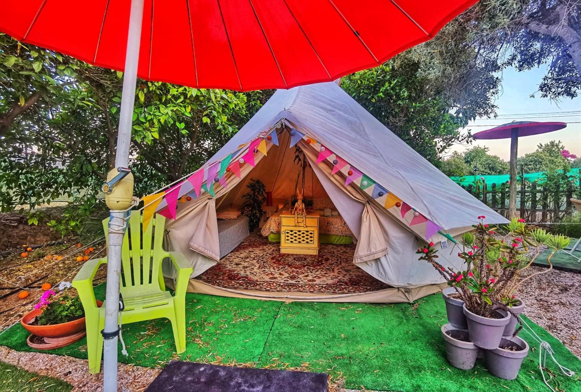 Bell Tent Lovers By Casa Das Artes ลุซเดตาวิรา ภายนอก รูปภาพ