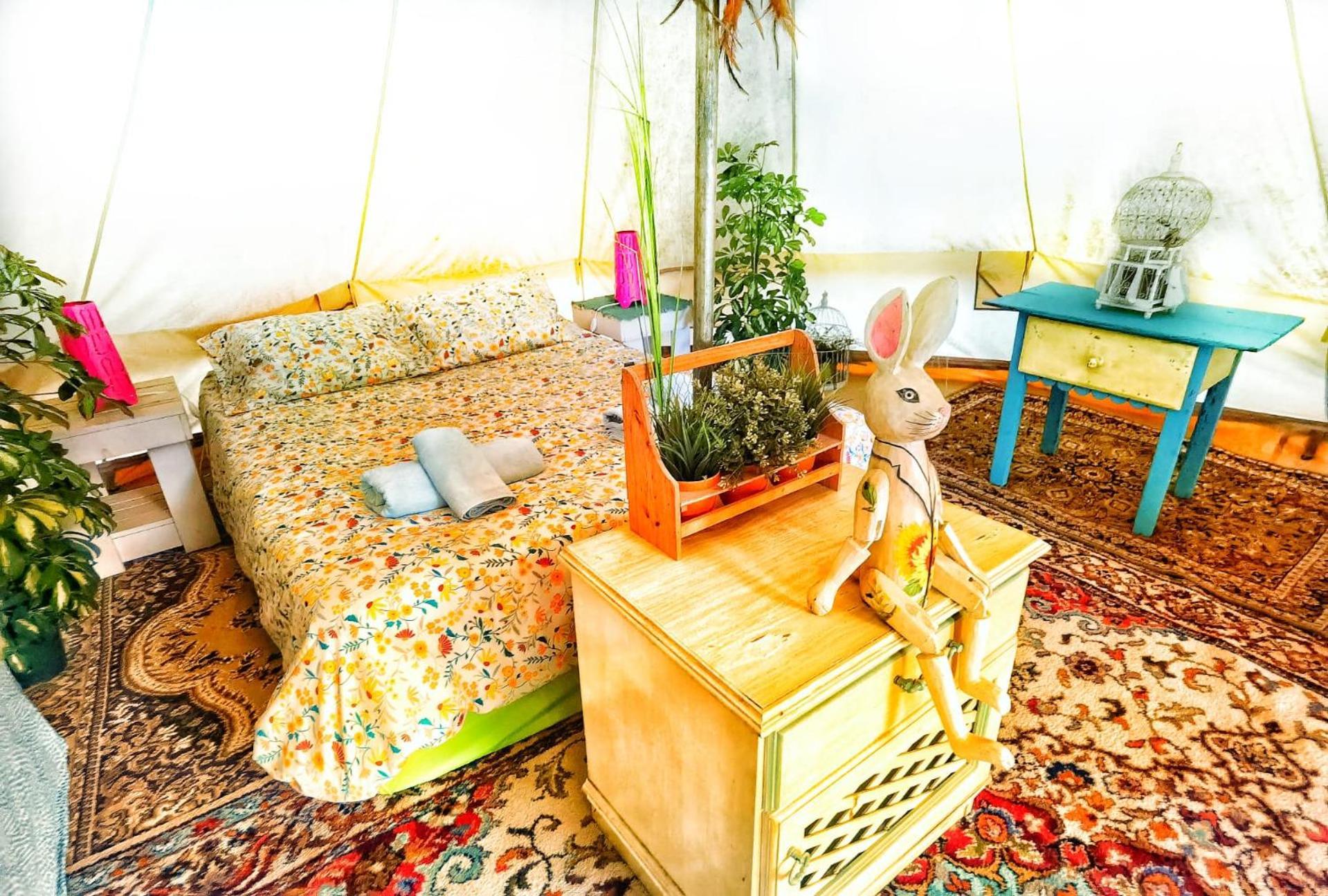Bell Tent Lovers By Casa Das Artes ลุซเดตาวิรา ภายนอก รูปภาพ